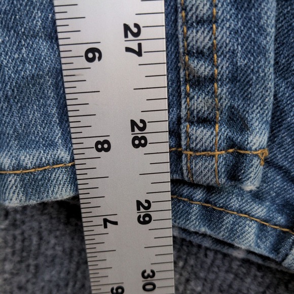 Levi's 559 Men's Straight Fit Jeans Blue Size 38x30 5-Pocket Cotton - Picture 13 of 13